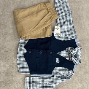Nautica 4 piece suit set